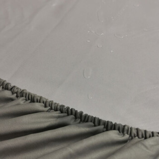 艾薇 床笠单件 席梦思保护套床垫罩TPU防水防尿加厚床套 灰色地带 150*200*30cm