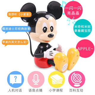 迪士尼（DISNEY）指尖米奇故事机器人早教机儿童宝宝学习启蒙益智智能玩具语音对讲0-3-6岁