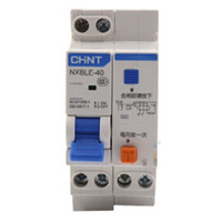 正泰（CHNT）小型漏电断路器 NXBLE-40 1P+N C16 0.03A 4.5kA 可定制
