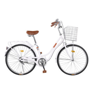 邦德·富士达 battle 24寸自行车学生女式轻便通勤车复古淑女单车买菜