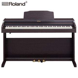 罗兰（Roland）RP302 Roland罗兰电钢琴智能88键重锤电子钢琴 棕色 送琴凳+耳机等赠品大礼包