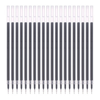 晨光(M&G)文具黑色0.5mm全针管考试中性笔替芯签字笔水笔芯 20支/盒4156