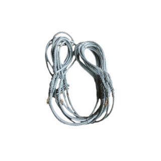 必克（BULLKING）钢丝绳头  19.5,2.5米（编织后长度2.5米）