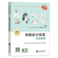 （可搭东奥）2020初级会计职称教材 2020年教材辅导 2020年全国会计专业技术初级资格考试辅导 初级会计实务考点精要