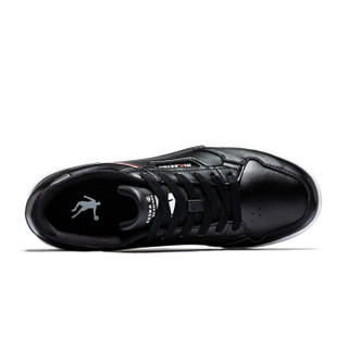 乔丹 男鞋潮流休闲运动情侣板鞋小白鞋 XM3590512 黑色/白色 40.5