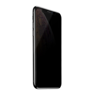 倍思 iPhone11 Pro Max/XSMax钢化膜 苹果11 Pro Max手机防窥膜 无黑边一体全玻璃高清防爆抗指纹贴膜 透明