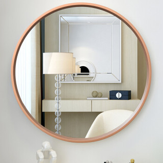 施豪特斯（SHTS）穿衣镜 壁挂镜化妆镜艺术镜浴室圆镜子W-60 金色