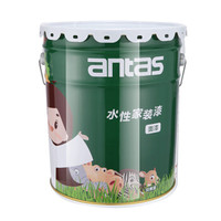 antas安泰净味全效水性面漆 环保乳胶漆 内墙漆 油漆涂料 18L/20KG