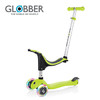 法国高乐宝（GLOBBER）四合一儿童滑板车宝宝多功能闪光轮童车 可推可坐可滑行 1-14岁 452绿色