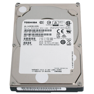 TOSHIBA 东芝 AL15SEB系列 2.5英寸企业级SAS硬盘 900GB AL14SEB090N (10500rpm、CMR)