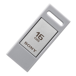 索尼（SONY）16GB U盘 USB3.1 Type-C电脑手机双接口OTG 银色 读速130MB/s 手机U盘金属机身 多用车载U盘