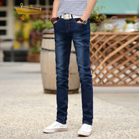金盾（KIN DON）牛仔裤 新款男士时尚弹力牛仔裤B235-102蓝色33