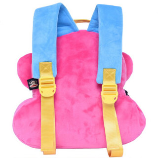 大嘴猴（Paul Frank）宝宝书包 幼儿园双肩毛绒造型可爱小包儿童背包 书包 PKY2021A桃红