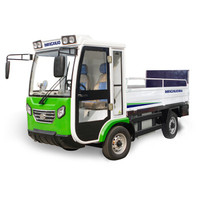 明诺 MINGNUO MN-H82电动四轮八桶车整体车架承载电动驾驶式垃圾分类清运车