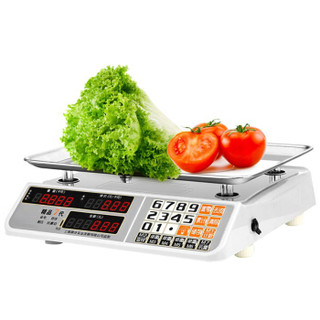 卡质 KAZHI 厨房用具 厨房称商用台称电子蔬菜称重水果计价秤 50kg