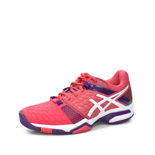 亚瑟士 ASICS BLAST 7专业羽毛球鞋女减震防滑透气运动鞋 E658Y-1901 红色/白色 35.5