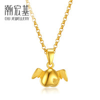 潮宏基 CHJ JEWELLERY 天使之翼 足金黄金吊坠女款 计价 XPG30000063 约1.4g