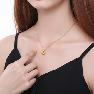 潮宏基 CHJ JEWELLERY 天使之翼 足金黄金吊坠女款 计价 XPG30000063 约1.4g