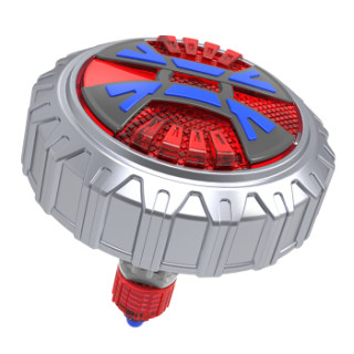 商品灵动创想魔幻陀螺4代男孩女孩玩具单核聚能引擎套装-影渊&潜