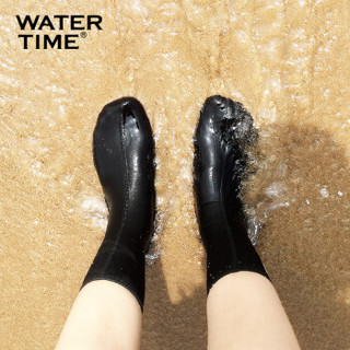 WATERTIME 蛙咚 沙滩袜子冬泳袜子成人男女浮潜潜水袜装备W741218 银灰 XL