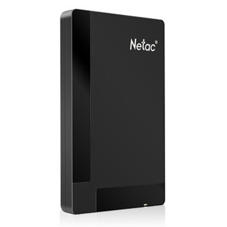 朗科（Netac）K218商务格调系列500G/1T/2T高速USB3.0传速2.5英寸加密移动硬盘 黑色 1TB 单个装