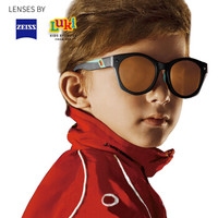 蔡司（ZEISS）蔡司眼镜片 鲁奇镜架 太阳镜 防晒 防紫外线 户外超轻儿童酷潮墨镜  LK1805