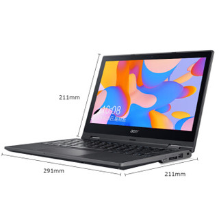 acer 宏碁 墨舞系列 墨舞 B118 11.6英寸 变形本 赛扬N4200 4GB 500GB HD 核显 黑色