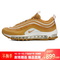 耐克NIKE 女子 板鞋/复刻鞋 气垫 W AIR MAX 97 运动鞋 921733-702 黄色 38码