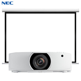 NEC NP-PA903X+ 投影仪 投影机 商用 工程（含150英寸4:3电动幕布 免费上门安装）