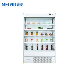 美菱（MELING）1.8米 水果保鲜风幕柜 立式冷藏商用展示冰柜 饮料冷柜MLCF-2.0Y76HR