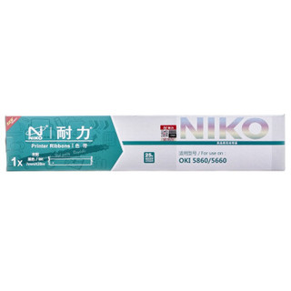 耐力（NIKO）N 5860/5660 黑色色带 (适用OKI 5860/5660/8660/5860SP/5660SP)