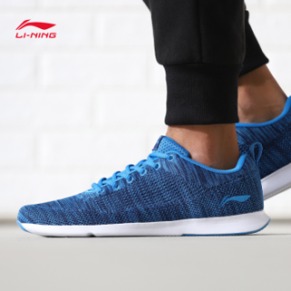 商品李宁li-ning 运动时尚系列男子经典休闲鞋agcm099-3 法国蓝/法瓷