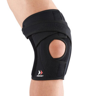 赞斯特 ZAMST EK-5护膝 抑制膝盖侧向移动稳定膝盖保护膝关节羽毛球网球健身运动护具(单只装) LL码