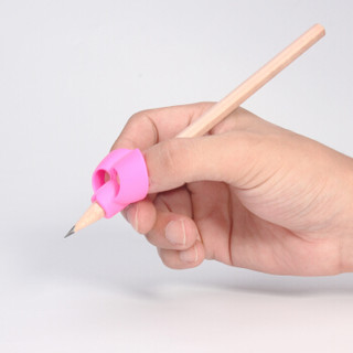 迪士尼（Disney）儿童硅胶握笔器4个装写姿矫正器小学生初学练字幼儿铅笔用笔套学生文具