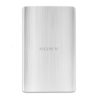 索尼（SONY）HD-E2A金属加密 USB3.1Gen1高速传输 2TB移动硬盘 （银色）