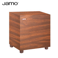 尊宝（JAMO）SUB 210 有源低音炮木质音箱8寸家庭影院音响 暗苹果色