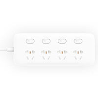 MIJIA 米家 MJCXB4-02QM 四位四控插线板 白色 1.8m长