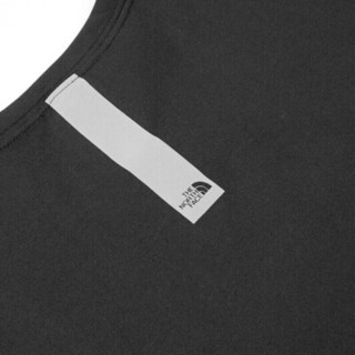 北面 The North Face  2019春夏新款吸湿排汗户外休闲男款短袖T恤  NF0A3V7A  V7N 黑色 M
