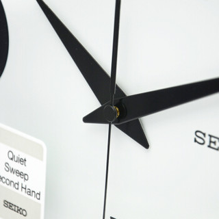 精工（Seiko）时尚  创意欧式客厅居家静音挂钟挂表