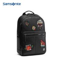 Samsonite/新秀丽双肩包电脑包商务休闲背包多功能办公包黑色CN5