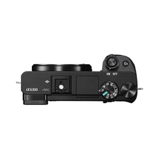 SONY 索尼 Alpha 6300L APS-C画幅 微单相机 黑色 E PZ 16-50mm F3.5 OSS 变焦镜头 单头套机