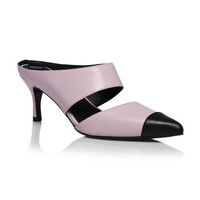 DYMONLATRY 设计师品牌 跨界w.RONG系列 撞色中空穆勒鞋 粉色 38