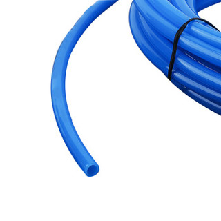 伊莱科（ELECALL）ET04041802 气管PU管空压机气动软管风管高压管汽管 6x4mm蓝色180M