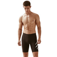 迪士尼 DISNEY 五分泳裤 男士游泳裤 漫威正版授权弹力舒适速干不贴身 黑豹款L码