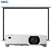NEC NP-P525WL+ 投影仪 投影机 商用 工程（含120英寸16:10电动幕布 免费上门安装）