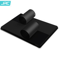 JRC 微软New Pro笔记本机身专业防护背贴膜套装Surface pro4/5/6-12.3英寸抗磨损易贴不残胶外壳背贴纸 黑色