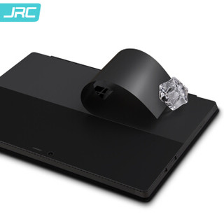 JRC 微软New Pro笔记本机身专业防护背贴膜套装Surface pro4/5/6-12.3英寸抗磨损易贴不残胶外壳背贴纸 黑色