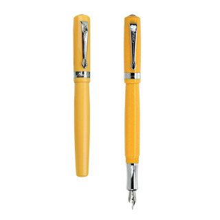 德国进口Kaweco钢笔/签字笔STUDENT 学者系列钢笔 签名练字手帐男女学生钢笔 黄色 F尖 0.7mm