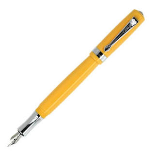 德国进口Kaweco钢笔/签字笔STUDENT 学者系列钢笔 签名练字手帐男女学生钢笔 黄色 F尖 0.7mm