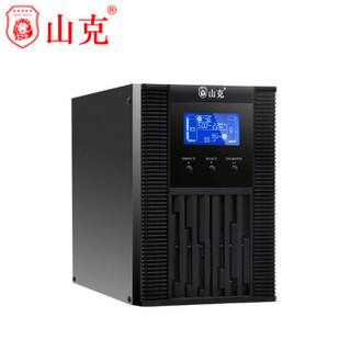 山克SC1KS在线式UPS不间断电源1000VA800W长延时UPS外接电池8小时套餐含电池